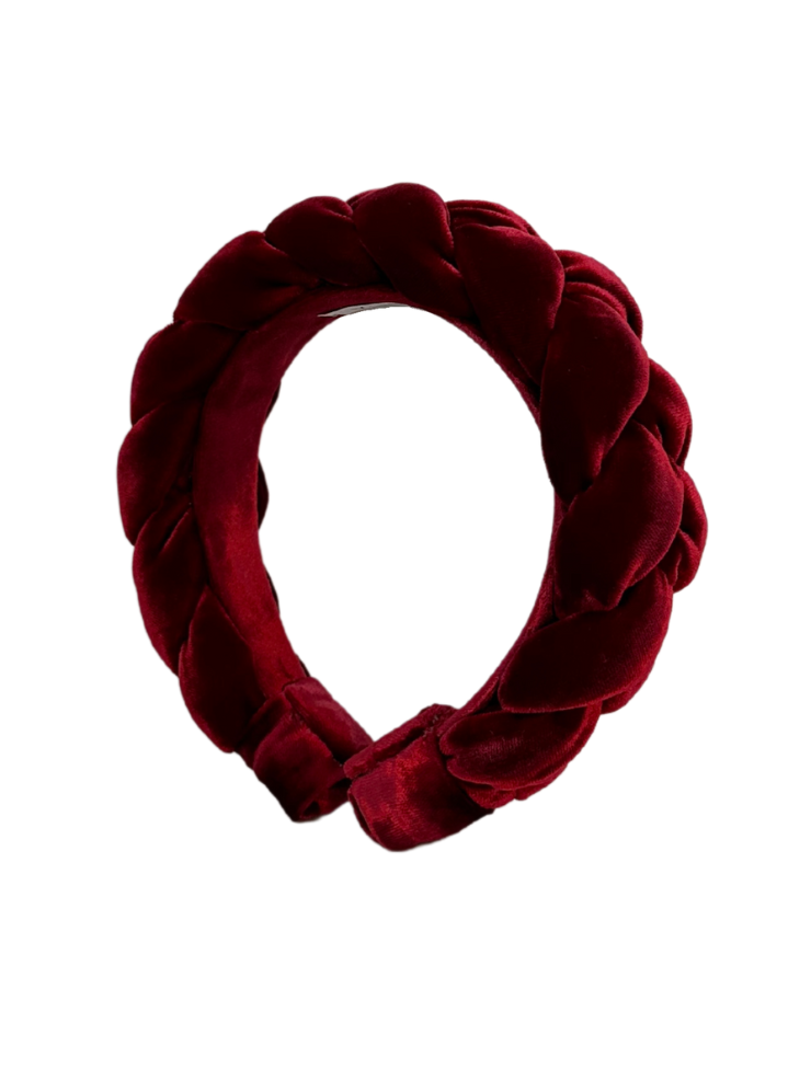 Silk Velvet Tresse Headband