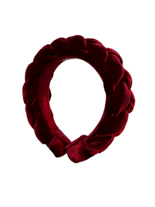 Silk Velvet Tresse Headband