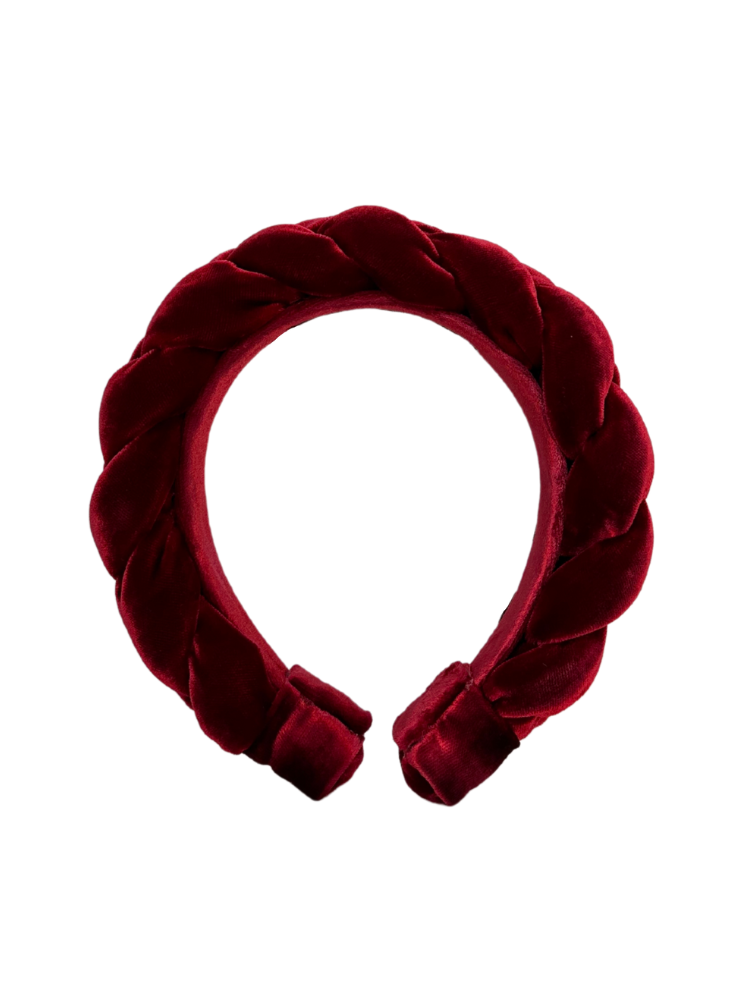 Silk Velvet Tresse Headband