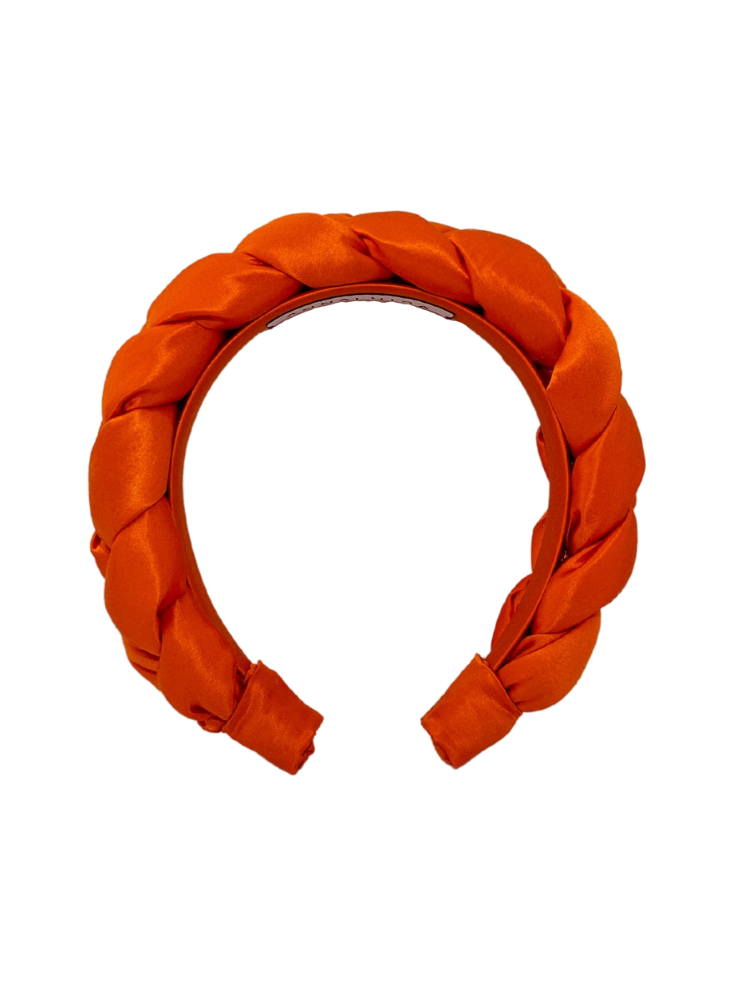 Cerchietto Mini Tresse - Arancione