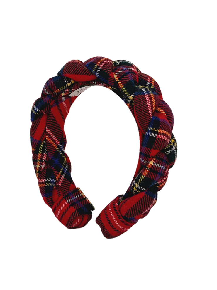 Cerchietto Mini Tresse - Tartan